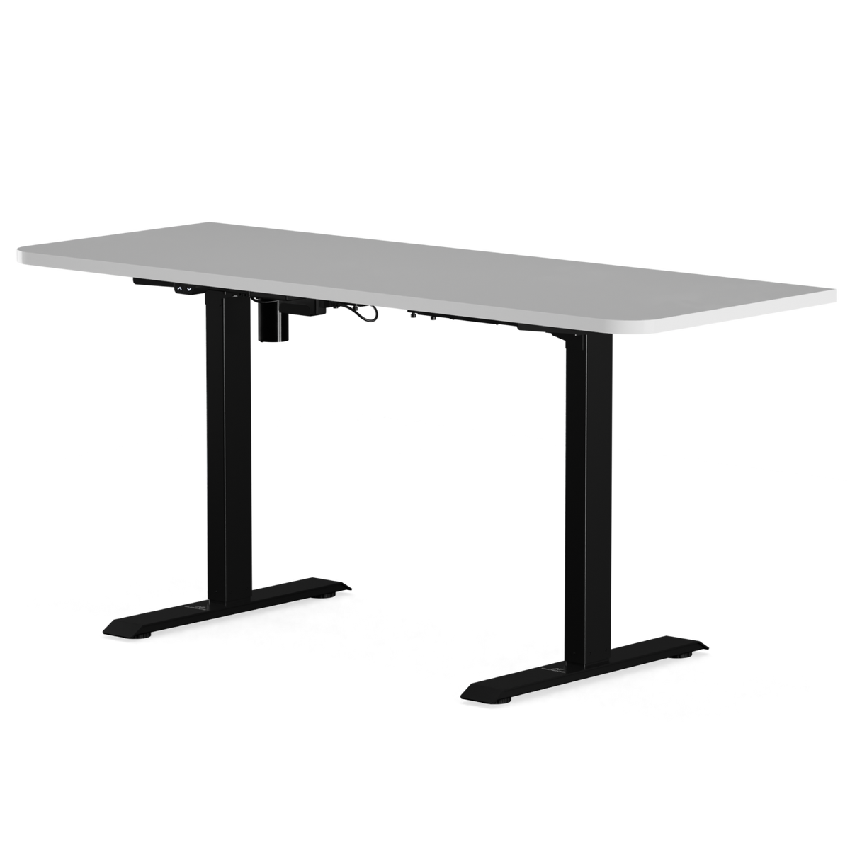 Mesa com Regulagem de Altura Elétrica Misch Preta + Tampo 160cm